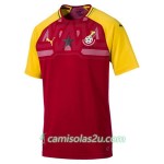 Camisolas de Futebol Ghana Equipamento Principal 2018 Manga Curta